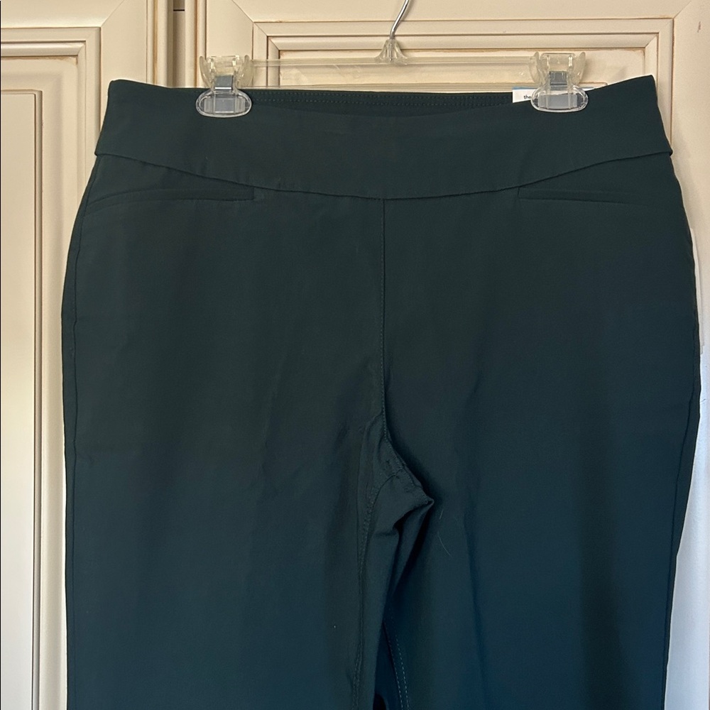 Westbound Forest Green Boot Cut Pants - Picture 2 of 6